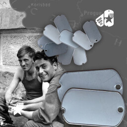 Ražba psích známek DOG TAGS 1944-1946